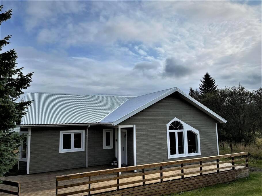 Greenhouse Golden Circle Villa Reykholt  Exterior foto